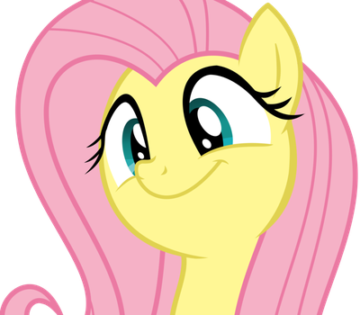 Size: 400x350 | Tagged: safe, artist:tigerbeetle, derpibooru import, fluttershy, pony, season 5, the cutie map, spoiler:s05, creepy, creepy grin, creepy smile, creepyshy, flutterbob, grin, headbob, idk, simple background, smiling, solo, transparent background, weird stuff i have no idea what it even is