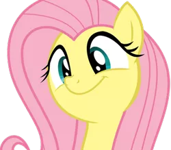 Size: 400x350 | Tagged: safe, artist:tigerbeetle, derpibooru import, fluttershy, pony, season 5, the cutie map, spoiler:s05, creepy, creepy grin, creepyshy, creepy smile, flutterbob, grin, headbob, idk, simple background, smiling, solo, transparent background, weird stuff i have no idea what it even is