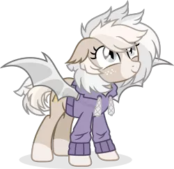 Size: 8599x8374 | Tagged: safe, artist:suramii, derpibooru import, oc, oc:cuddy, bat pony, pony, absurd resolution, bat pony oc, bat wings, clothes, cutie mark, female, freckles, hoodie, mare, simple background, smiling, socks (coat marking), solo, transparent background, vector, wings