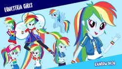 Size: 1920x1080 | Tagged: safe, artist:almostfictional, artist:android95ec, artist:ilaria122, artist:luckreza8, artist:whalepornoz, derpibooru import, rainbow dash, pegasus, pony, eqg summertime shorts, equestria girls, equestria girls (movie), equestria girls series, forgotten friendship, legend of everfree, spring breakdown, spoiler:eqg series (season 2), bikini, camp everfree outfits, camper, clothes, cute, cutie mark, female, loyalty, mare, open mouth, ponied up, shoes, skirt, super ponied up, swimsuit, vector, wallpaper