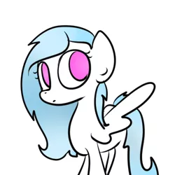 Size: 500x500 | Tagged: safe, artist:wisheslotus, derpibooru import, oc, oc:wishes, unofficial characters only, pegasus, pony, female, mare, pegasus oc, simple background, solo, white background, wings