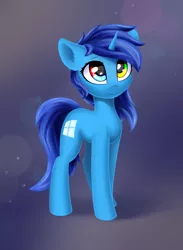 Size: 2200x3000 | Tagged: safe, artist:ifmsoul, derpibooru import, oc, oc:windows, ponified, pony, microsoft, windows, windows 8