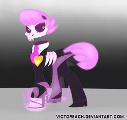 Size: 4063x3813 | Tagged: safe, artist:victoreach, derpibooru import, ponified, pony, lewis, mystery skulls, mystery skulls ghost