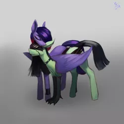 Size: 493x493 | Tagged: safe, derpibooru import, oc, oc:shadowsneak, oc:whirlwind, unofficial characters only, bat pony, pegasus, pony, couple, female, hug, mare, shipping, winghug