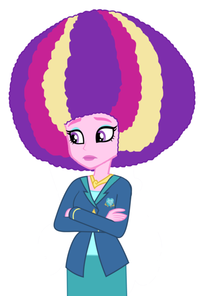 Size: 8204x11945 | Tagged: safe, artist:bigpurplemuppet99, derpibooru import, edit, princess cadance, equestria girls, afro, alternate hairstyle, dean cadance, vector