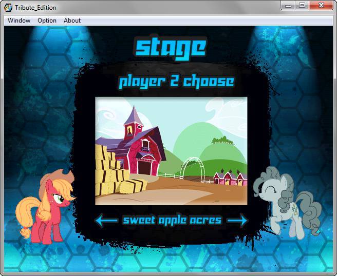 Size: 656x538 | Tagged: safe, derpibooru import, applejack, big macintosh, marble pie, pinkie pie, pony, fighting is magic, farm, female, mare, microsoft, tribute edition, windows, windows 7