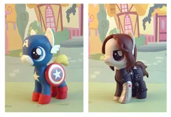 Size: 1168x800 | Tagged: safe, artist:krowzivitch, derpibooru import, ponified, pony, captain america, colt, figurine, male, winter soldier