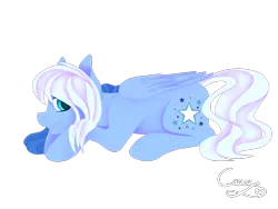 Size: 1600x1200 | Tagged: safe, artist:sugarponypie, derpibooru import, oc, unofficial characters only, pegasus, pony, commission, cutie mark, female, mare, prone, simple background, solo, transparent background