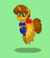 Size: 639x743 | Tagged: safe, artist:brickowskibois, derpibooru import, ponified, alicorn, pony, pony town, alicornified, crossover, emmet brickowski, lego, race swap, solo, the lego movie