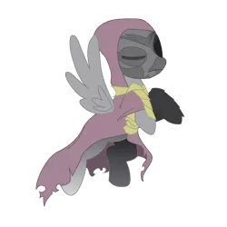 Size: 3150x3150 | Tagged: safe, artist:realbarenziah, derpibooru import, ponified, pegasus, pony, cloak, clothes, dragon priest, mask, simple background, skyrim, solo, the elder scrolls, transparent background, vector