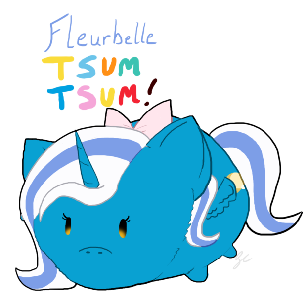 Size: 1084x1044 | Tagged: safe, artist:royalswirls, derpibooru import, oc, oc:fleurbelle, alicorn, pony, adorabelle, alicorn oc, bow, chubbie, cute, female, hair bow, horn, mare, smol, sweet, tsum tsum, wings