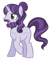 Size: 600x705 | Tagged: safe, artist:t-aroutachiikun, derpibooru import, oc, oc:diamond cut, pony, unicorn, base used, beard, facial hair, male, offspring, parent:pokey pierce, parent:rarity, parents:raripierce, simple background, solo, stallion, transparent background