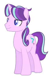 Size: 972x1428 | Tagged: safe, artist:lilith1light, derpibooru import, starlight glimmer, pony, unicorn, base used, horn, lidded eyes, male, rule 63, simple background, smiling, solo, stallion, standing, stellar gleam, transparent background