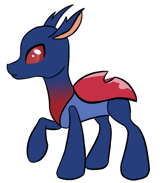 Size: 836x956 | Tagged: artist:aresshia, blue changeling, blue changeling oc, changedling, changeling, derpibooru import, oc, oc:azul, red eyes, safe, simple background, transparent background