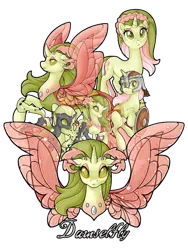 Size: 774x1032 | Tagged: safe, artist:ulfruna, derpibooru import, oc, oc:damselfly, unofficial characters only, changedling, changeling, pony, unicorn, changedling oc, changeling oc, disguise, disguised changeling, female, green changeling, helmet, mare, shield, simple background, transformation, transparent background