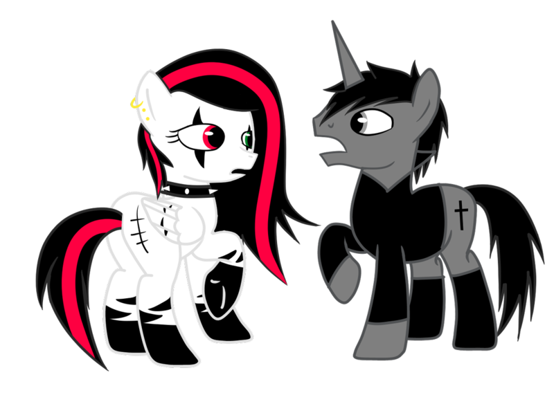 Size: 1058x755 | Tagged: safe, artist:ruchiyoto, derpibooru import, oc, oc:black cross, oc:emala jiss, pegasus, unicorn, zebra, base used, digital art, fanfic art, shipping