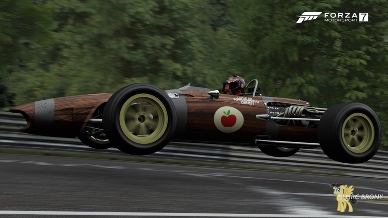 Size: 1280x720 | Tagged: apple bloom, applewood derby, artist:forzaveteranenigma, derby racers, derpibooru import, eagle-weslake, eagle-weslake t1g, europe, formula 1, forza motorsport 7, germany, lucas oil applewood derby, no pony, nurburgring, nurburgring nordschleife, photo, safe, watermark, youtube link in the description