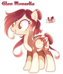 Size: 1800x2100 | Tagged: safe, artist:manella-art, derpibooru import, oc, oc:glow flowerlia, pegasus, pony, female, mare, offspring, parent:bulk biceps, parent:fluttershy, parents:flutterbulk, simple background, solo, transparent background