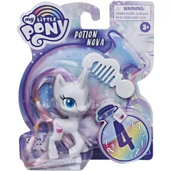 Size: 1500x1500 | Tagged: safe, derpibooru import, potion nova, pony, unicorn, my little pony: pony life, brushable, figure, merchandise, reveal the magic, toy