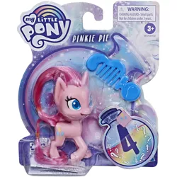 Size: 1500x1500 | Tagged: safe, derpibooru import, pinkie pie, earth pony, pony, my little pony: pony life, brushable, merchandise, reveal the magic, solo, toy