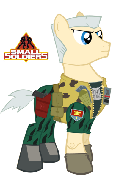 Size: 720x1109 | Tagged: safe, artist:shadowpredator100, derpibooru import, ponified, pony, chip hazard, small soldiers