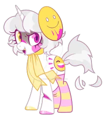 Size: 1600x1835 | Tagged: safe, artist:magicdarkart, derpibooru import, oc, unofficial characters only, pony, unicorn, clothes, deviantart watermark, female, mare, obtrusive watermark, simple background, socks, solo, striped socks, transparent background, watermark