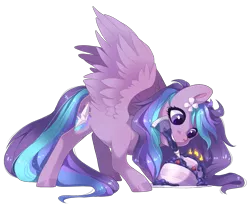 Size: 1549x1262 | Tagged: safe, artist:shady-bush, derpibooru import, oc, oc:sayuri, pegasus, pony, cake, female, food, icing bag, mare, mouth hold, simple background, solo, transparent background