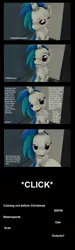 Size: 1080x3600 | Tagged: artist needed, source needed, suggestive, derpibooru import, vinyl scratch, pony, unicorn, 3d, but why, comic, female, implied pissing, looking at you, mare, restroom, solo, source filmmaker, toilet