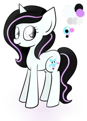 Size: 500x700 | Tagged: safe, artist:wisheslotus, derpibooru import, oc, oc:caballetta, unofficial characters only, pony, unicorn, female, horn, mare, reference sheet, simple background, solo, transparent background, unicorn oc