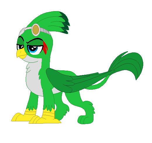 Size: 520x488 | Tagged: safe, artist:cheerful9, artist:selenaede, derpibooru import, gryphon, base used, crossover, griffonized, jet the hawk, sonic the hedgehog (series), species swap