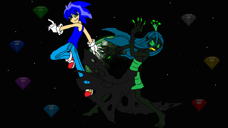 Size: 1280x720 | Tagged: safe, artist:nightron130prime, derpibooru import, queen chrysalis, equestria girls, crossover, equestria girls-ified, sonic the hedgehog, sonic the hedgehog (series)