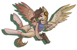 Size: 1604x1059 | Tagged: safe, artist:offender-nyan, derpibooru import, ponified, pony, scout, team fortress 2