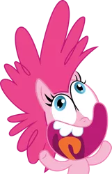 Size: 1671x2599 | Tagged: artist needed, safe, derpibooru import, pinkie pie, earth pony, pony, my little pony: pony life, faic, simple background, transparent background, vector