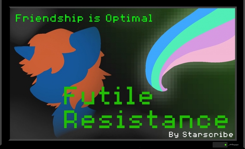 Size: 1024x622 | Tagged: artist:zutcha, derpibooru import, fanfic, fanfic art, fanfic cover, fanfic:friendship is optimal, oc, oc:celestai, oc:recursion, ponypad, princess celestia, safe, text