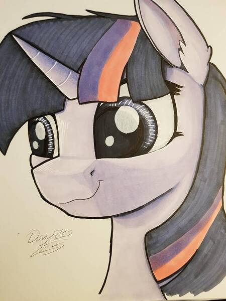 Size: 774x1032 | Tagged: safe, artist:ilicksunshine, derpibooru import, twilight sparkle, pony, unicorn, inktober, inktober 2019, solo, traditional art