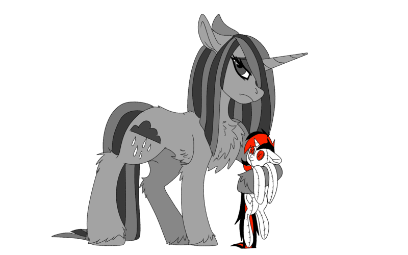 Size: 1920x1200 | Tagged: safe, artist:brainiac, derpibooru import, oc, oc:blackjack, oc:somber, unofficial characters only, pony, unicorn, 2020 community collab, derpibooru community collaboration, fallout equestria, fallout equestria: project horizons, fanfic art, female, simple background, solo, transparent background