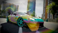 Size: 1920x1080 | Tagged: safe, derpibooru import, fluttershy, pegasus, pony, car, forza horizon, forza horizon 3, game screencap, itasha, toyota, toyota gt86, video game