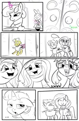 Size: 1800x2740 | Tagged: safe, artist:candyclumsy, author:bigonionbean, derpibooru import, spike, oc, oc:candy clumsy, oc:princess healing glory, oc:princess mythic majestic, oc:princess sincere scholar, oc:queen galaxia, oc:tommy the human, alicorn, dragon, pony, comic:nightmare pulsar, alicorn oc, canterlot, canterlot castle, clothes, colt, comic, commissioner:bigonionbean, costume, dialogue, dining room, doors, food, fusion, fusion: princess healing glory, fusion:princess mythic majestic, fusion:princess sincere scholar, fusion:queen galaxia, glasses, hair bun, halloween, holiday, horn, jewelry, magic, magician outfit, male, mango, nerd pony, nightmare night, random pony, regalia, scroll, shoved, sketch, sketch dump, wings