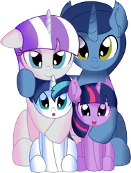 Size: 6179x8181 | Tagged: safe, artist:cyanlightning, derpibooru import, night light, shining armor, twilight sparkle, twilight velvet, pony, unicorn, .svg available, absurd resolution, brother and sister, colt, colt shining armor, cute, daaaaaaaaaaaw, ear fluff, family, father and child, father and daughter, father and son, female, filly, filly twilight sparkle, lidded eyes, looking at you, male, mare, mother and child, mother and daughter, mother and son, shining adorable, siblings, simple background, smiling, stallion, transparent background, twiabetes, twilight's family, unicorn twilight, vector, younger