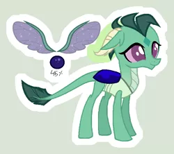 Size: 692x614 | Tagged: artist:starling-sentry-yt, base used, derpibooru import, dragonling, hybrid, interspecies offspring, male, oc, offspring, parent:princess ember, parents:embrax, parent:thorax, reference sheet, safe, simple background, solo