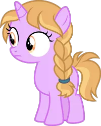 Size: 5000x6260 | Tagged: safe, artist:sollace, derpibooru import, amber locks, pony, unicorn, molt down, .svg available, female, filly, simple background, solo, standing, transparent background, vector