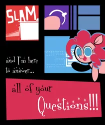 Size: 800x950 | Tagged: safe, artist:footsam, derpibooru import, pinkie pie, earth pony, pony, ask pinkie pie and tornado, baking, comic, lineless, no pupils, oven, solo