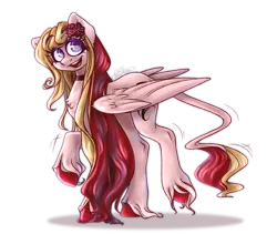 Size: 1166x986 | Tagged: safe, artist:ggchristian, derpibooru import, oc, oc:alexandras neues, pegasus, pony, female, mare, simple background, solo, transparent background