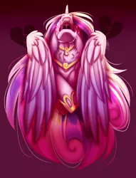 Size: 2084x2727 | Tagged: safe, artist:inspiredpixels, derpibooru import, princess cadance, pony, crying, heartbreak, princess sadance, solo