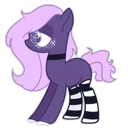 Size: 1661x1661 | Tagged: safe, artist:chococolte, derpibooru import, oc, bat pony, pony, base used, clothes, female, mare, simple background, socks, solo, striped socks, transparent background