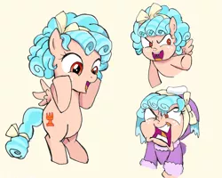 Size: 1000x800 | Tagged: safe, artist:yuniuni11, derpibooru import, cozy glow, pegasus, pony, frenemies (episode), angry, bow, cozy glow is best facemaker, cozy glow is not amused, cozybetes, cute, expressions, faic, female, filly, freckles, hair bow, hooves on cheeks, multeity, open mouth, simple background, sketch, sketch dump, smiling, solo, spread wings, wings