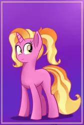 Size: 733x1091 | Tagged: safe, artist:flylash6009, derpibooru import, luster dawn, pony, unicorn, the last problem, missing cutie mark, solo