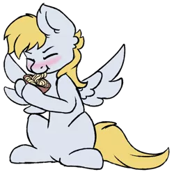 Size: 850x850 | Tagged: safe, artist:cleoziep, derpibooru import, oc, oc:cutting chipset, pegasus, pony, 2020 community collab, derpibooru community collaboration, bowl, eating, food, male, noodles, simple background, sitting, solo, spread wings, transparent background, wings