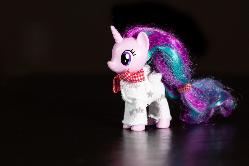 Size: 1200x800 | Tagged: safe, artist:aquilateagle, derpibooru import, starlight glimmer, pony, unicorn, doll, outfit, photo, solo, toy