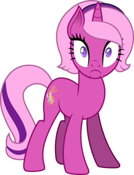 Size: 6121x7989 | Tagged: safe, artist:illumnious, derpibooru import, oc, oc:flares midnight, pony, unicorn, 2020 community collab, derpibooru community collaboration, female, new design, shocked, simple background, solo, transparent background